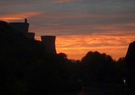 Another sunset behind Ironbridge B powerstation
