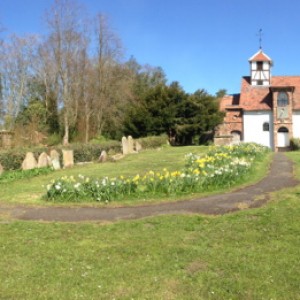 Benthall Church panorama